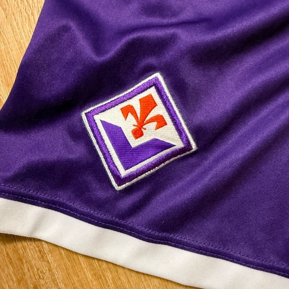 Kappa Official Soccer Jersey + Shorts Kit Italia Fiorentina Team Boys Size 10 - Picture 4 of 6